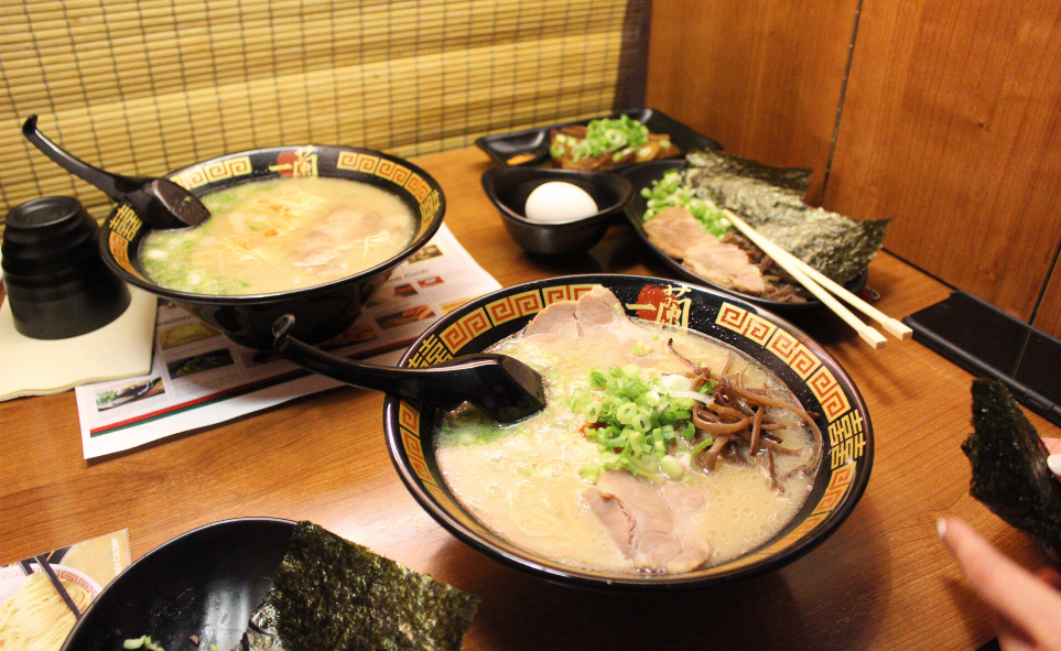 Comfort food ramen, Ichiran Restaurant