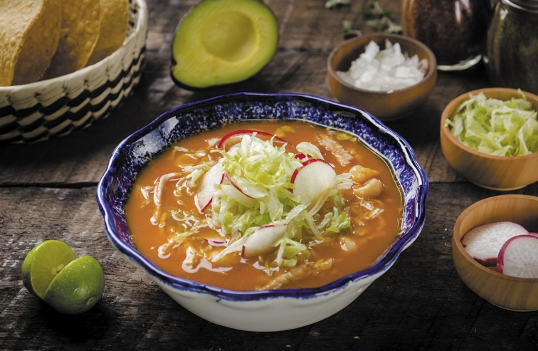 Mexican cuisine, global comfort foods.